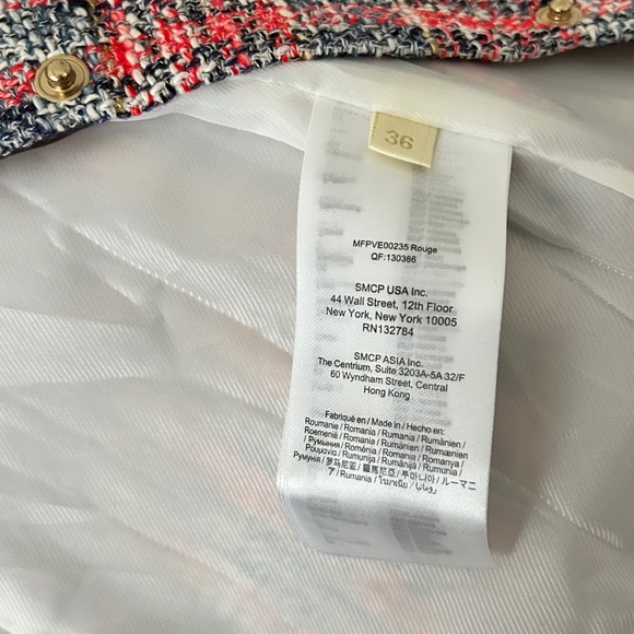 Maje Venise Tweed Cropped Jacket - Picture 12 of 16